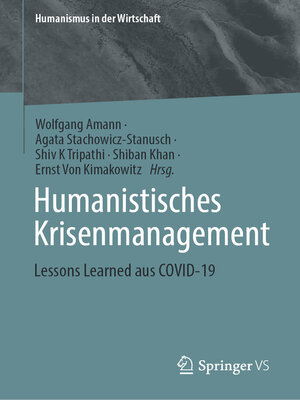 cover image of Humanistisches Krisenmanagement